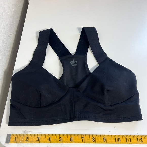 Alo Yoga Airbrush Rev It Up Bra BlacSize Small - Picture 5 of 8